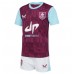 Maillot de foot Burnley Domicile vêtements enfant 2024-25 Manches Courtes (+ pantalon court)